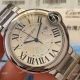 Swiss Quartz - TWF Cartier Men 36 mm Ballon Bleu White Sun-brushed Steel Watch with Date (2)_th.jpg